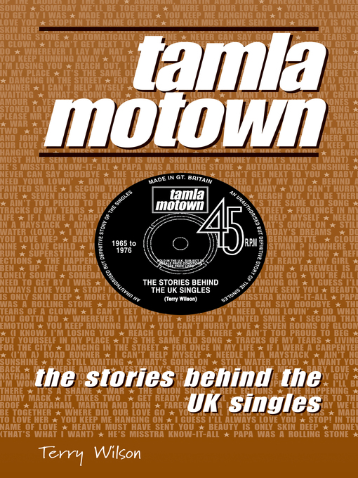 Title details for Tamla Motown by Terry Wilson - Available